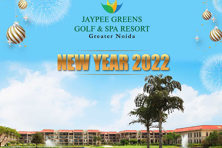Pop the Champagne of New Year 2022 with your loved ones at Jaypee Greens Golf & Spa Resort