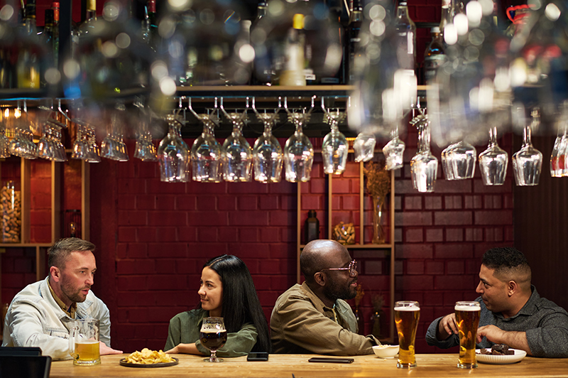 How do bars, clubs, and pubs differ from one Another?