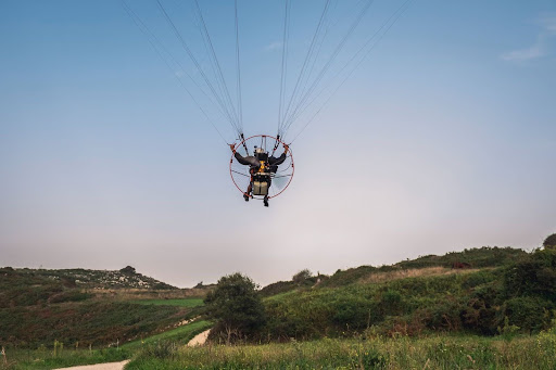 paramotoring