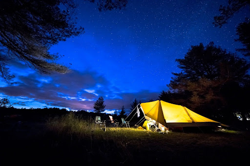 adventure camping in the aravallis
